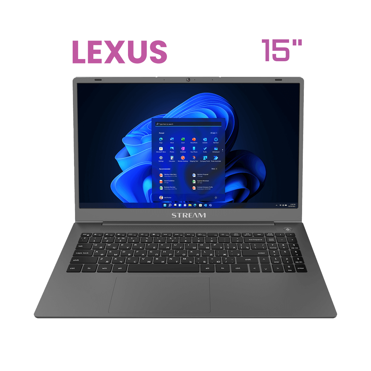 LAPTOP STREAM LEXUS NS15C I5-1235U / 8 GB / 512 GB /15.6" FHD