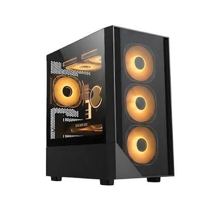 BOITIER ARES C202 BLACK 4 FAN ARGB