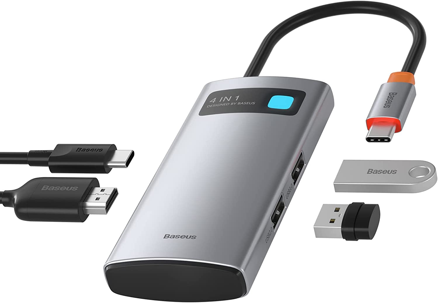 HUB TYPE C 4EN 1 BASEUS STARJOY