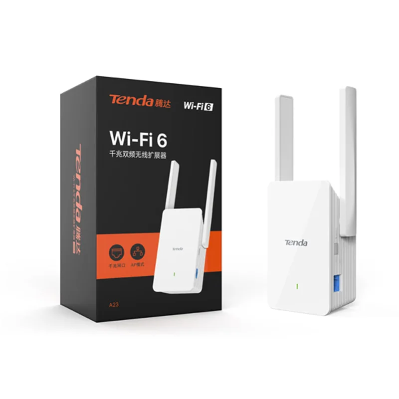 RANGE EXTENDER TENDA A23 AX1500 DUAL BAND  WI-FI 6