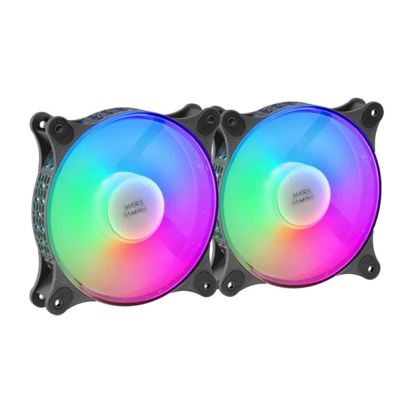 PACK FANS  MARS GAMING MF-DUO BLACK