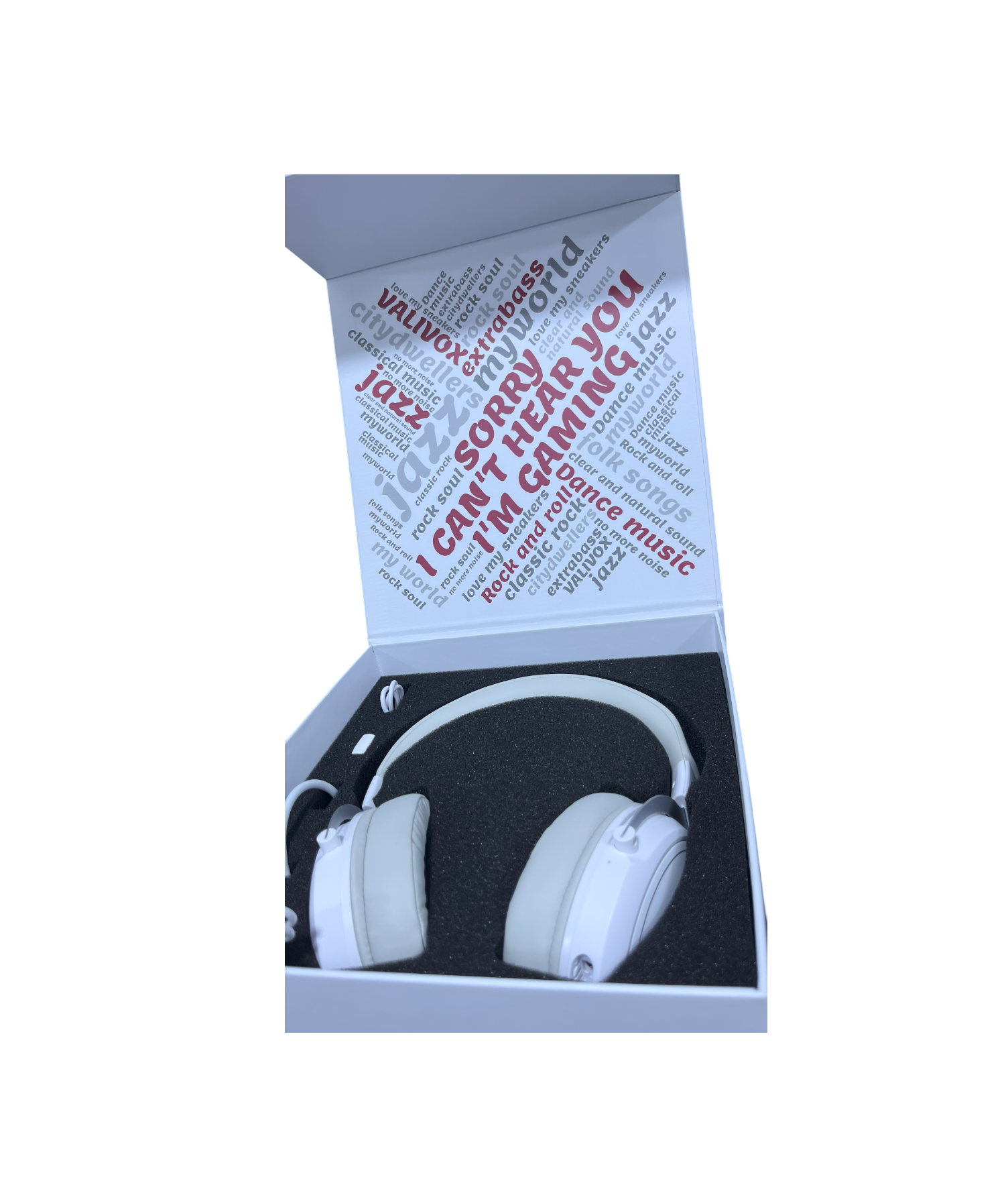 CASQUE GAMER SANS FIL MAGMA VALIVOX V02 PRO 7.1 RGB WHITE