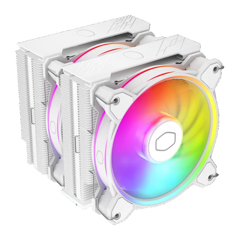 VENTILO CPU COOLER MASTER HYPER 622 HALO WHITE RGB
