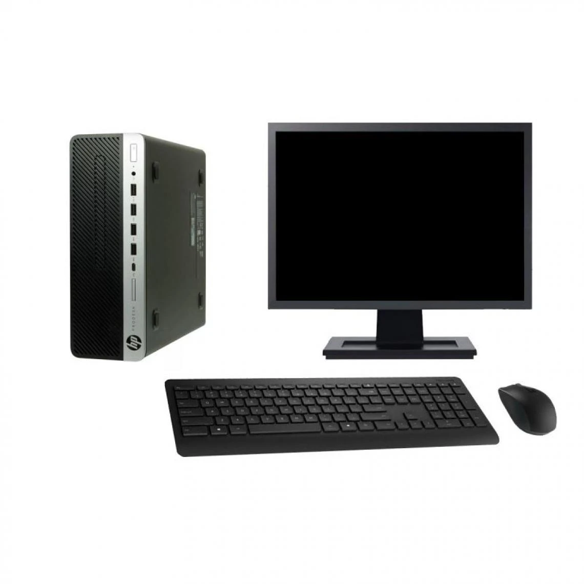 PC HP PRODESK 600 G3 I5 7ÈME / 4GB / 500HDD / 22″ FHD