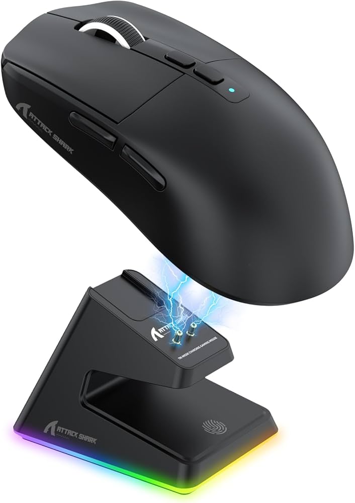 SOURIS ATTACK SHARK X6 BLACK WIRELESS