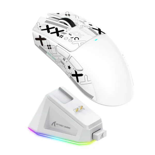 SOURIS ATTACK SHARK X11 WHITE WIRELESS