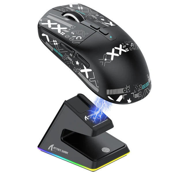 SOURIS ATTACK SHARK X6 BLACK WIRELESS