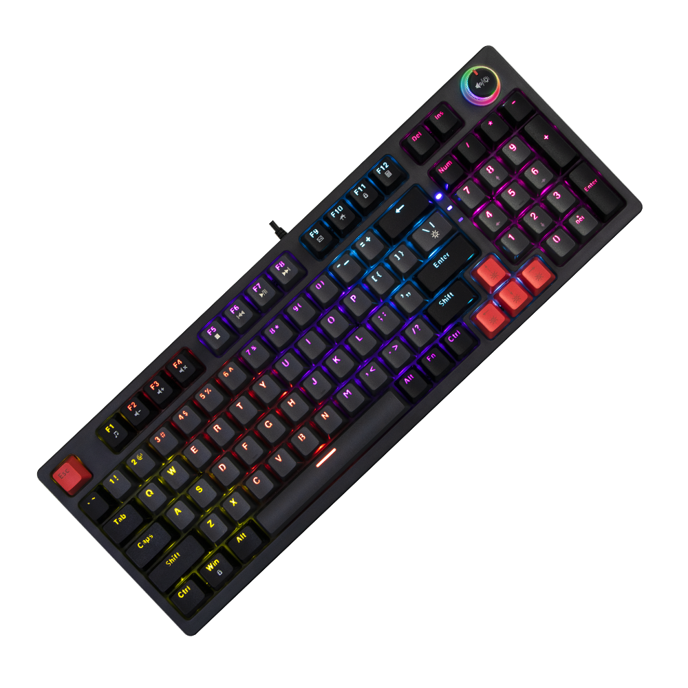 COMBO CLAVIER SOURIS JEDEL CKL114 RED SWITCH