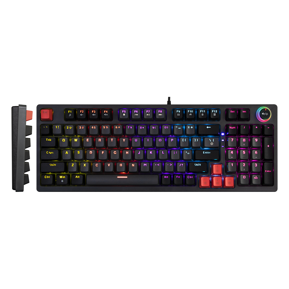 COMBO CLAVIER SOURIS JEDEL CKL114 RED SWITCH