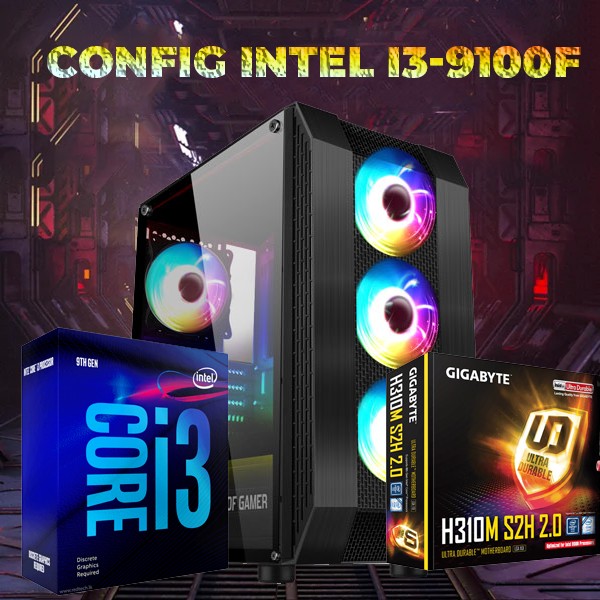 PC Gamer Intel i3-9100F Algerie