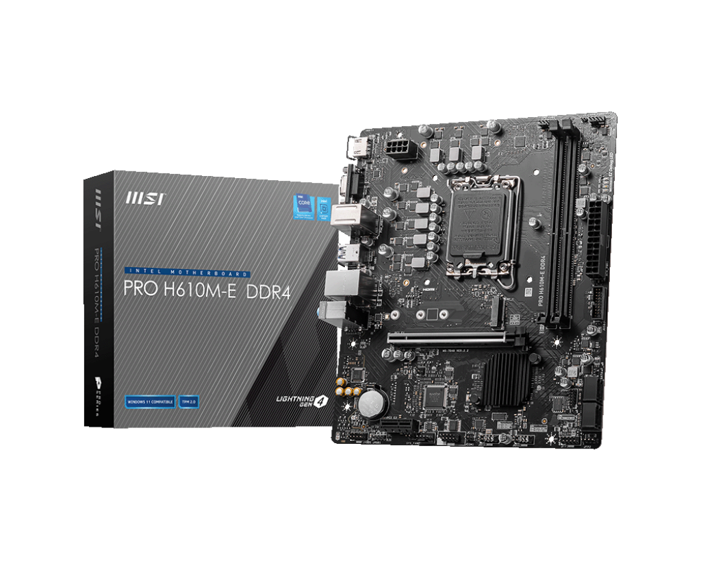 CARTE MERE MSI PRO H610M-E DDR4 Algérie El Assli Hi-Tech